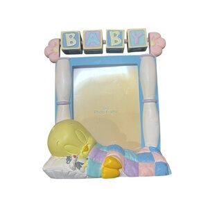Vintage Y2K Looney Tunes Baby Picture Frame